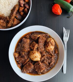 Ayamase Stew & Rice