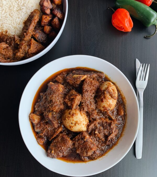 Ayamase Stew & Rice